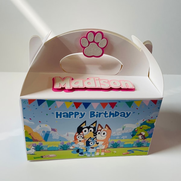 Bluey Custom Gable Box Etsy Denmark