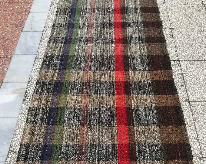 Anatolian Goat Hair and Cotton Woven Rug 6'13 X 3'54 - Etsy