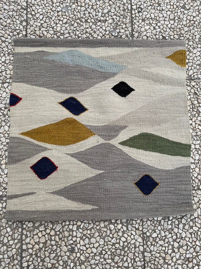 Entrance rug, shops new Door mat, Vintage rug, hand woven small rug, decorative rug, new production, Wool Rug, Bath Rug, Boho Rug 2.1 x 2.0 ft