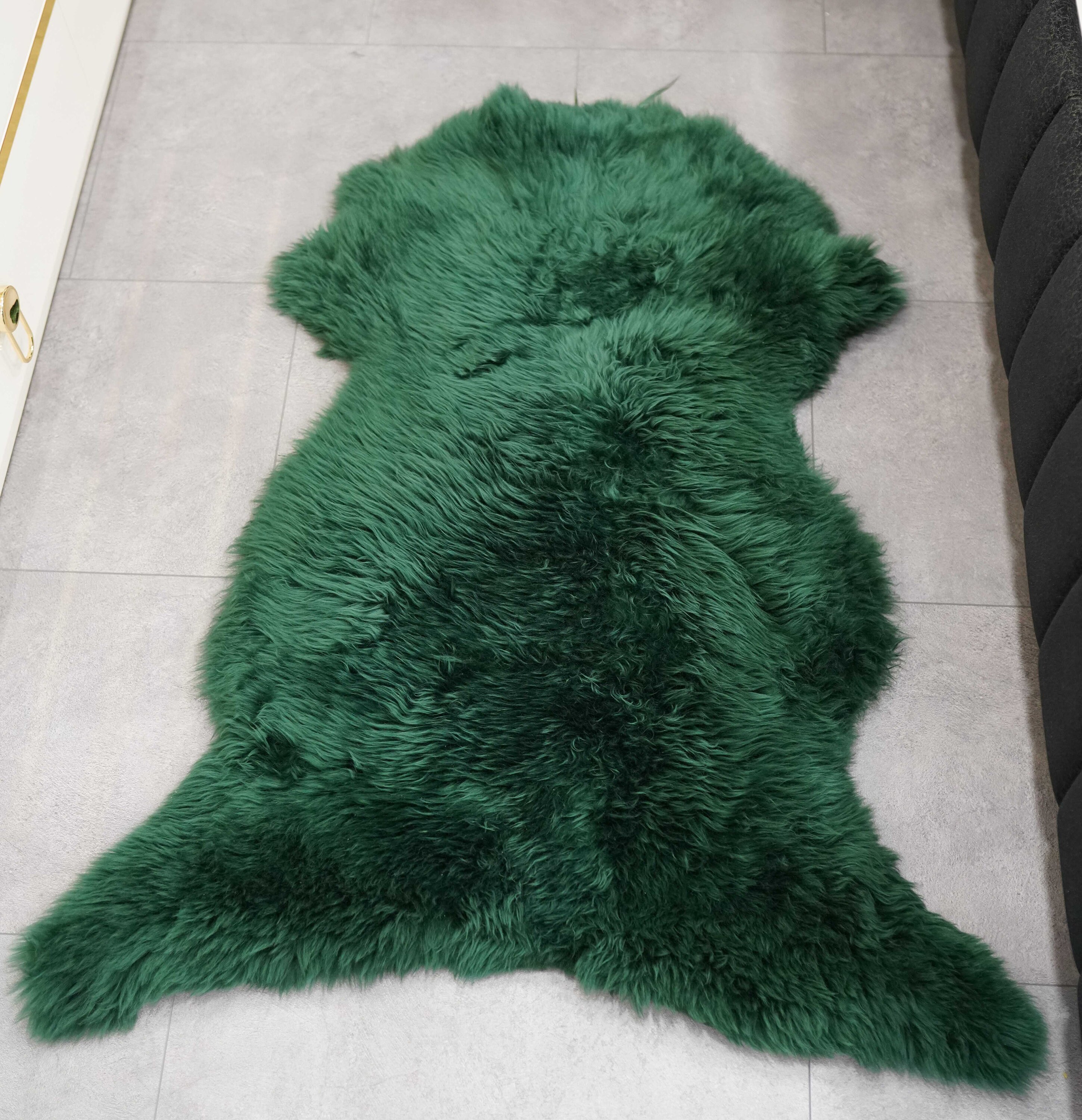 Sheepskin Rug Green from Tandy Leather