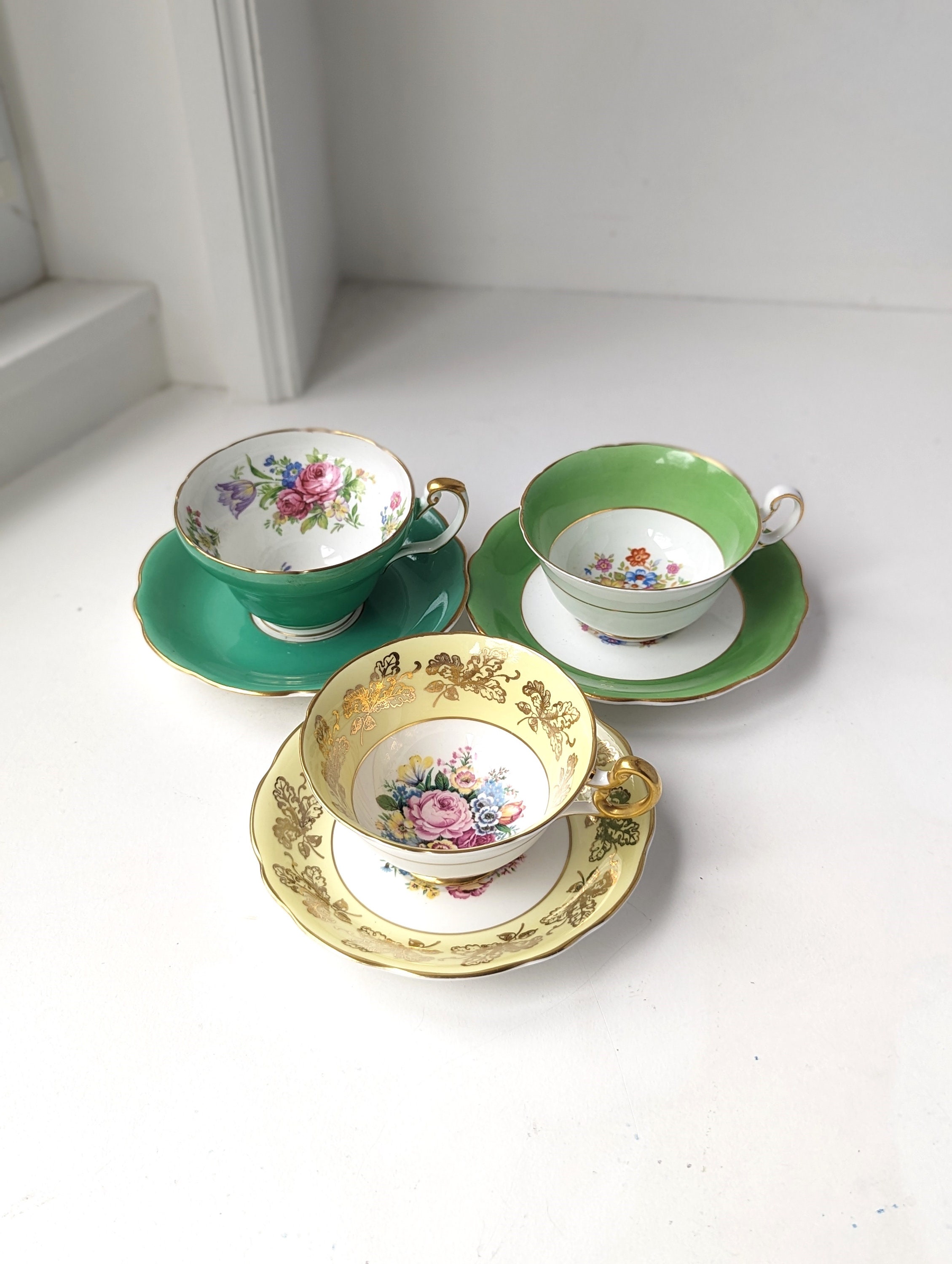 Vintage Foley Tea Cups Select Your Favorite! Made in England C