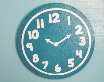 MINI CLOCK - Fashion Doll Accessory - Miniature Dollhouse Wall Clock  - Doll House Clock - Dollhouse Decor - Collectible Miniatures