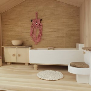 STL file Modern corner Bathtub, Hot Tub 1:12 scale - dollhouse