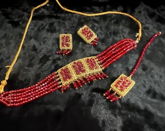 Precioso conjunto de joyas indio/paquistaní.