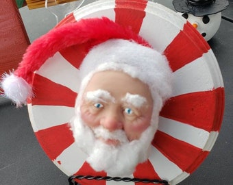 Santa Head Decor