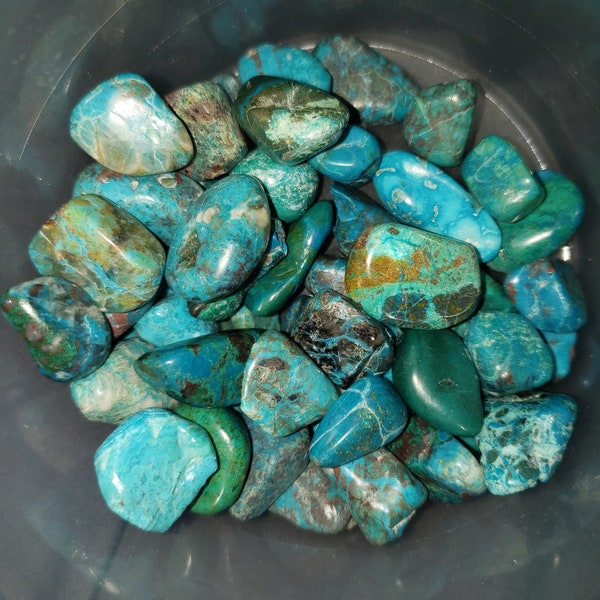 Chrysocolla Stone (Tumbled)