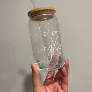 Pero primero, la copa de cristal de Ningxia.