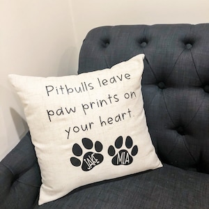 Paw Prints Pillow