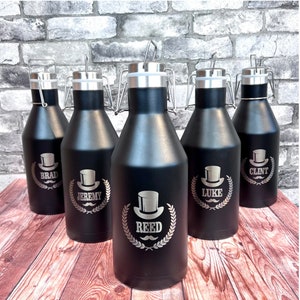 Personalized Growler, Beer Growler, Personalized Gift, Christmas Gift, Gifts for Him, Engraved Gift, Birthday Gift, Anniversary Gift, image 1