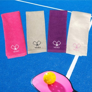 Personalized pickleball towel, Pickleball Towel for Women, Quick-dry pickleball towel, Lightweight pickleball towel,pickleball gifts for her