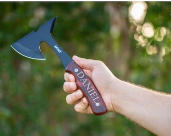 Personalized Hatchet, Engraved Ax, Gift for Dad