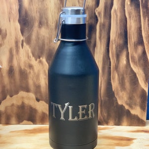 Personalized Growler, Beer Growler, Personalized Gift, Christmas Gift, Gifts for Him, Engraved Gift, Birthday Gift, Anniversary Gift, image 5