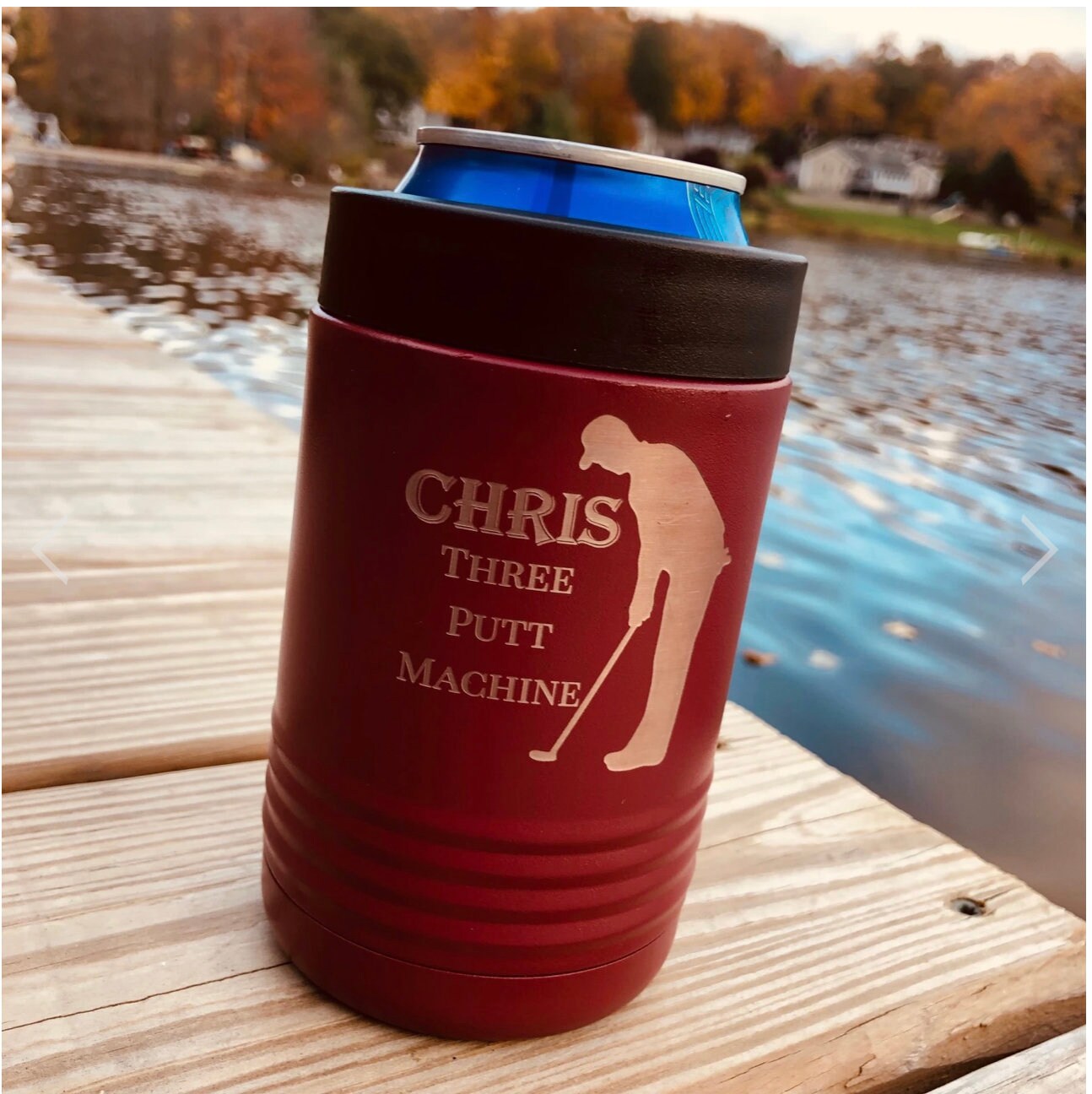 Personalized Engraved CAN koozie Groomsmen Gift Beer Koozie Etsy