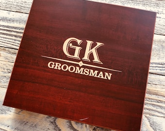 Groomsmen Gift Boxes | Groomsmen Gift Box Set | Groomsmen Gift Sets | Wedding Keepsake Box | Groomsmen Memento Box Set