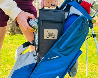 Swing Juice Golf Bag Cooler: Personalized golf cooler, Custom insulated cooler bag, Personalized travel cooler, Golf Course Cooler