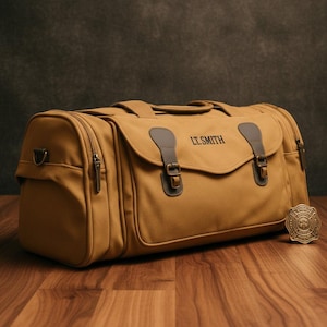 Personalized Firefighter Station Duffle - photo 3 of 11