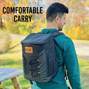 Brew Chaser Back Pack Cooler: Personalized backpack cooler, Custom insulated cooler bag, Personalized travel cooler imagem 9