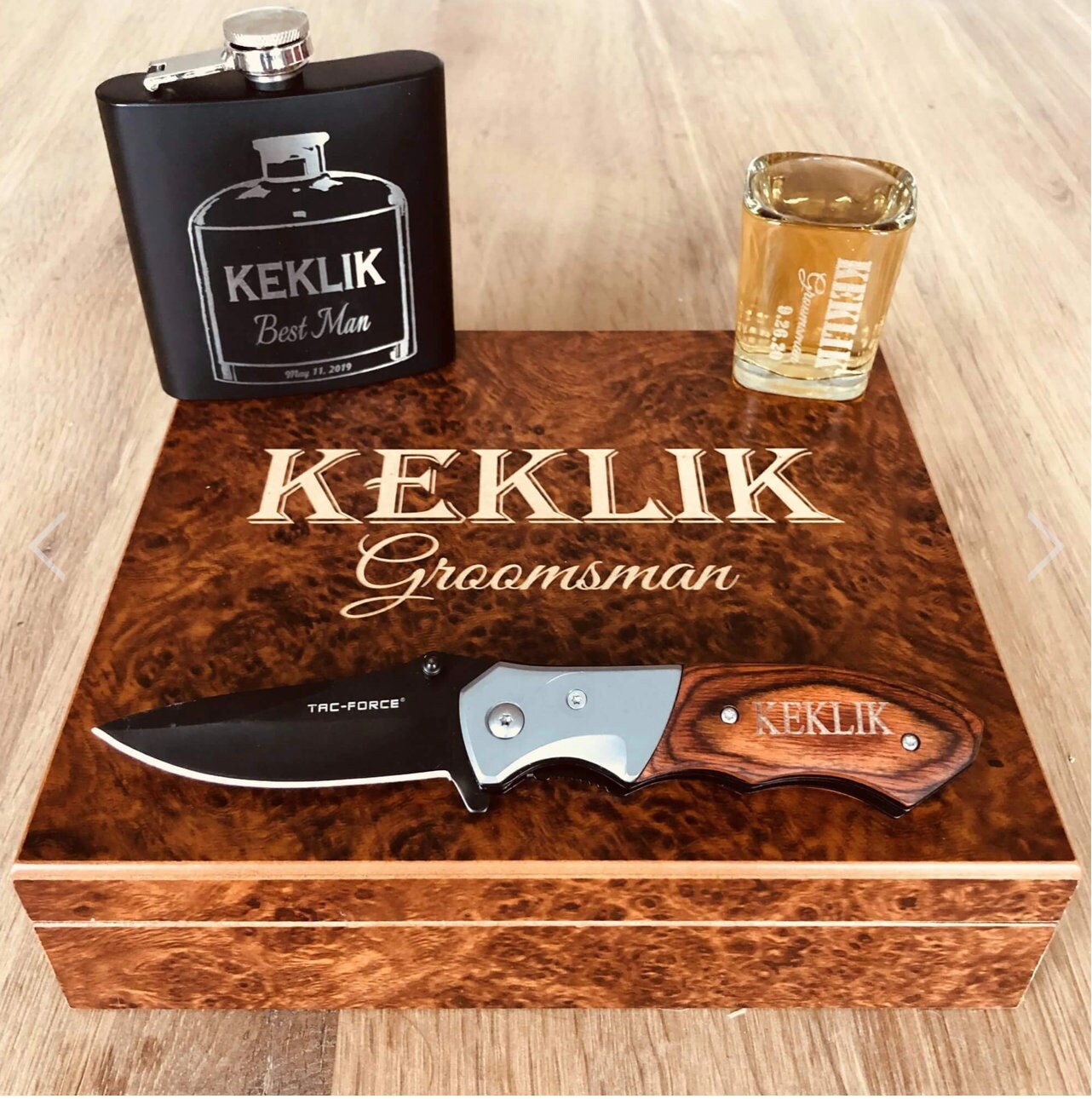 Groomsmen Gift Box Set, Groomsmen Gift Set, Groomsman Gift Box