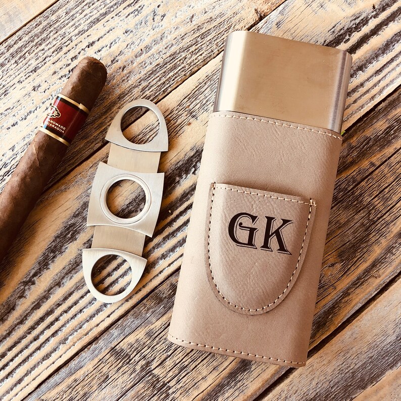 Groomsmen Gift Groomsmen Cigar Holder Cigar Cutter Etsy