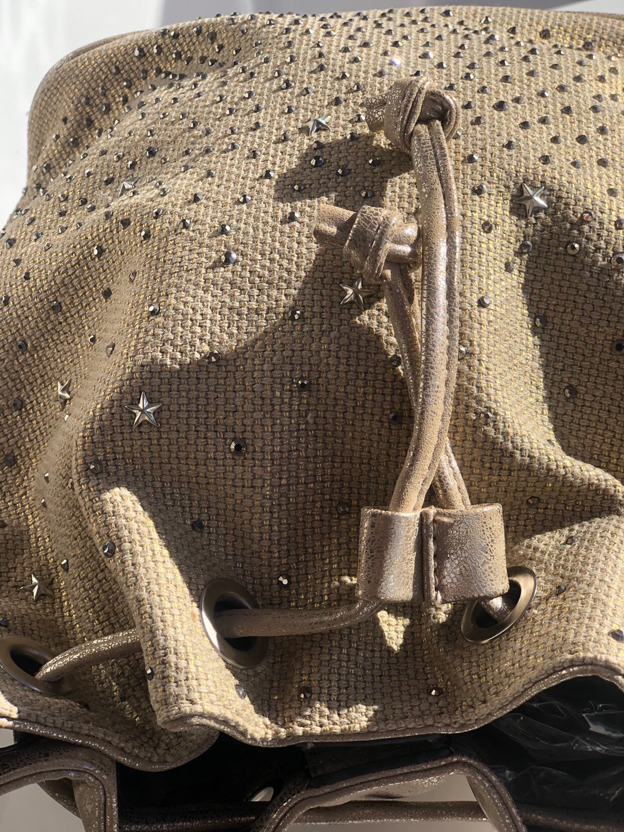 Luminesk star bucket bag sale