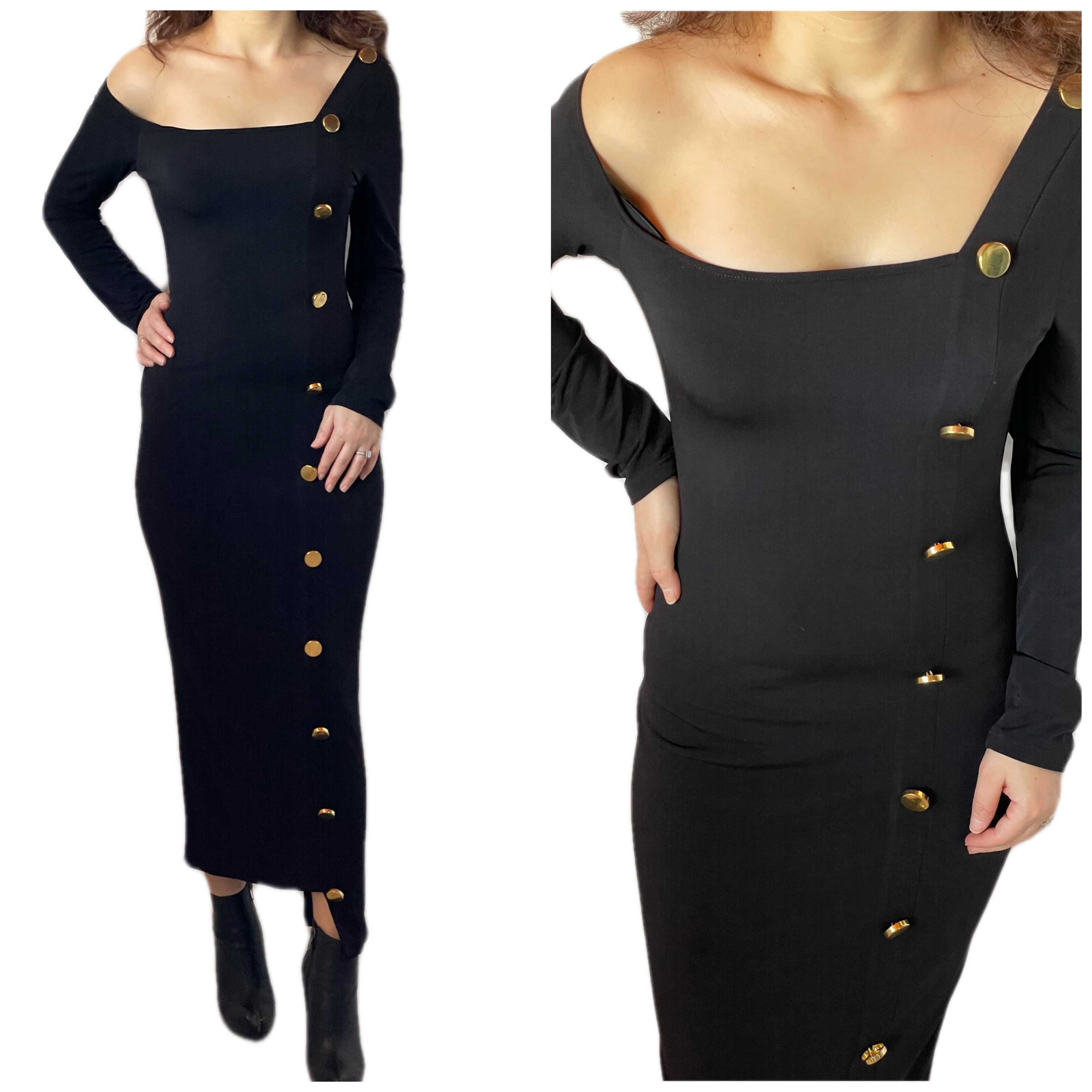 Black Pencil Dress - Etsy