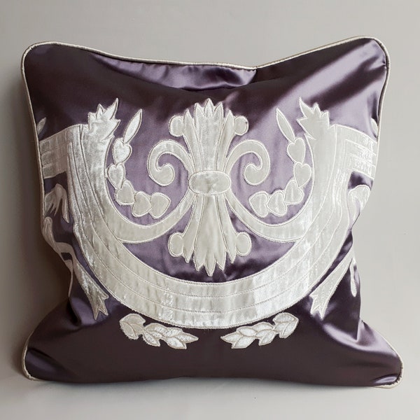 Purple Cushion Etsy