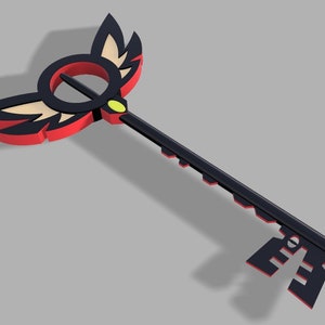 Hazbin Hotel - Keyblade di Lucifero - File STL per stampa 3D