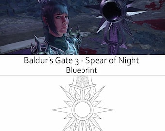 Baldur's Gate 3 - Speer van de nachtblauwdruk