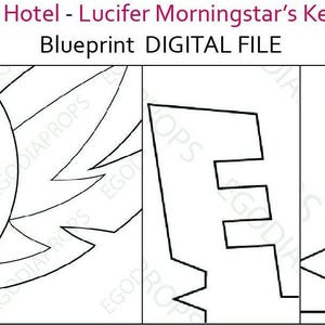 Hazbin Hotel - Keyblade di Lucifer Morningstar - Programme PDF par cosplay