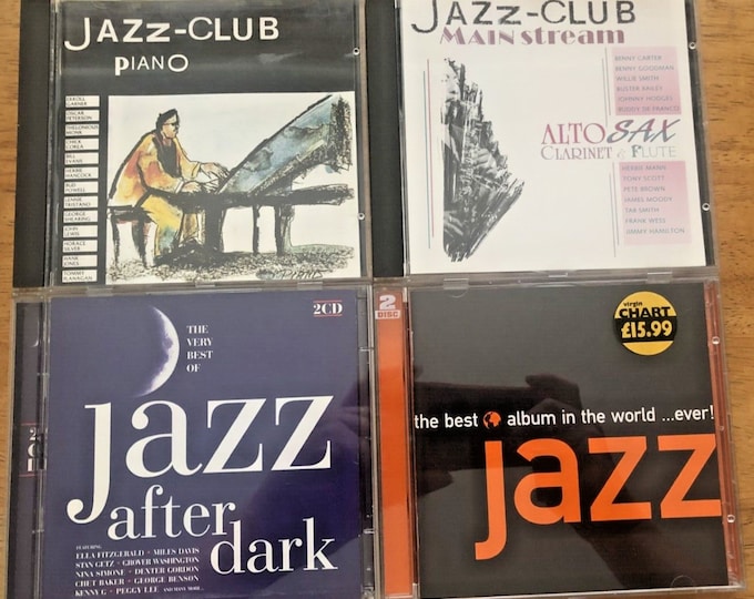 4 x various jazz albums - the best jazz album in the world …ever rare collection