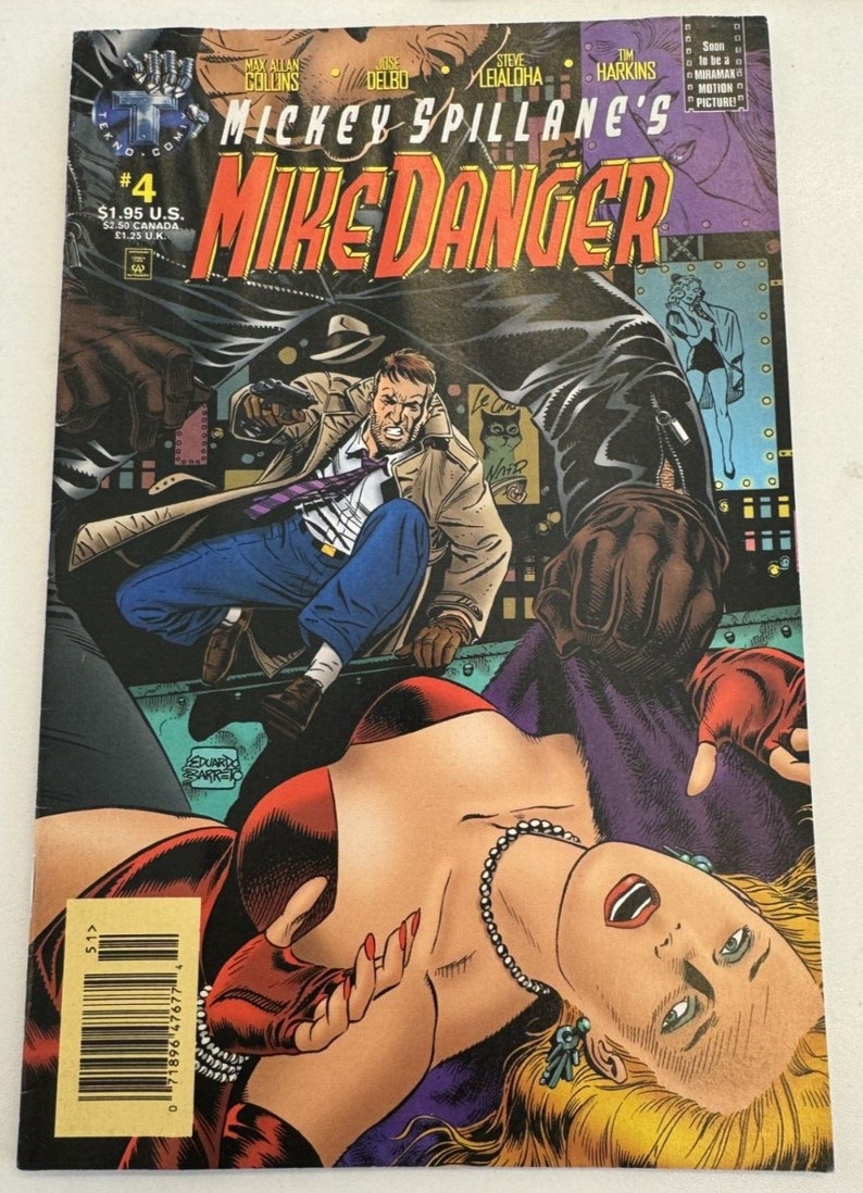 3 x Vintage-Comics Mickey Spillanes Mike Danger Tekno Comix Comic-Bücher Bild 4