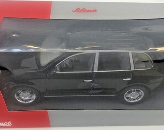 Schuco 1:64 scale junior line - porsche cayenne turbo - black car - boxed