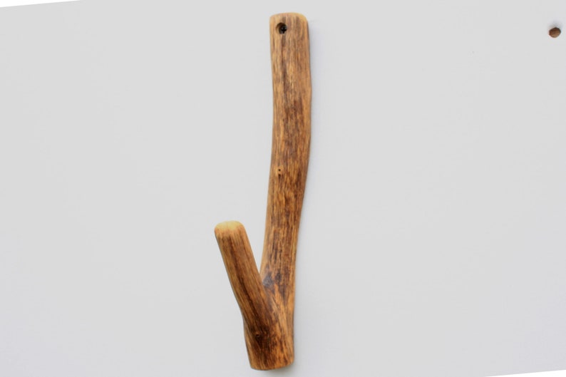 Branch Wood Wall Hook Unusual Unique Natural Branch Hooks Etsy