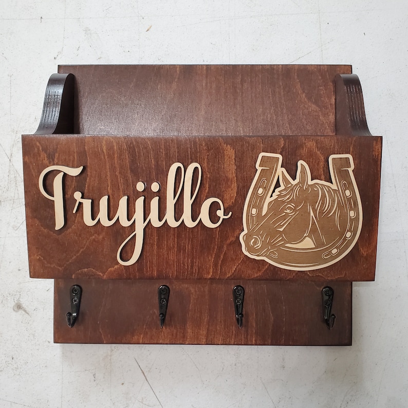 Key Holder Mailbox Indoor Mailbox Mailbox Key Holder Etsy