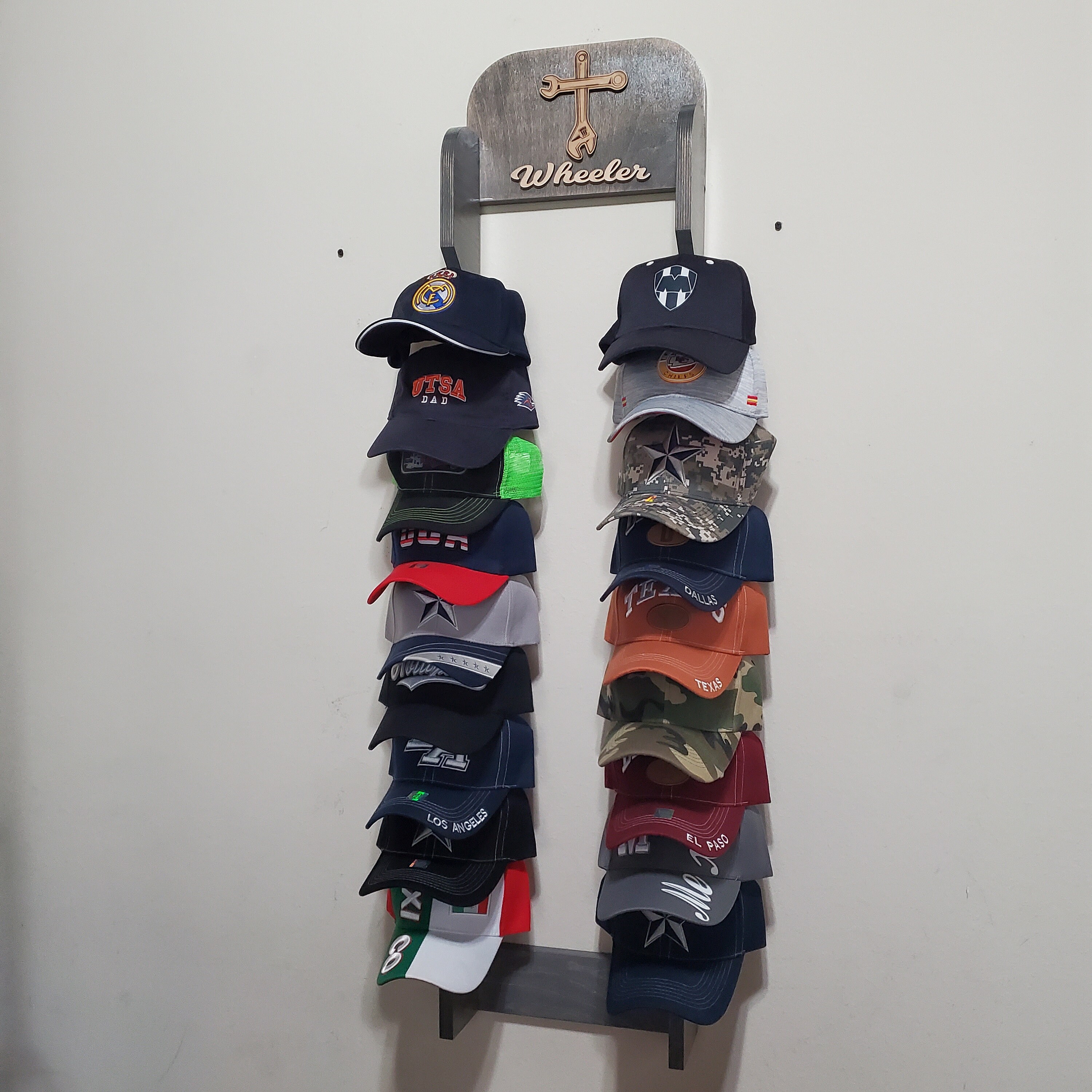 Custom Stocking Cap Rack Cap Rack , Hat Rack, Custom Cap Rack , Cap Rack 3D, Personalize Cap ...