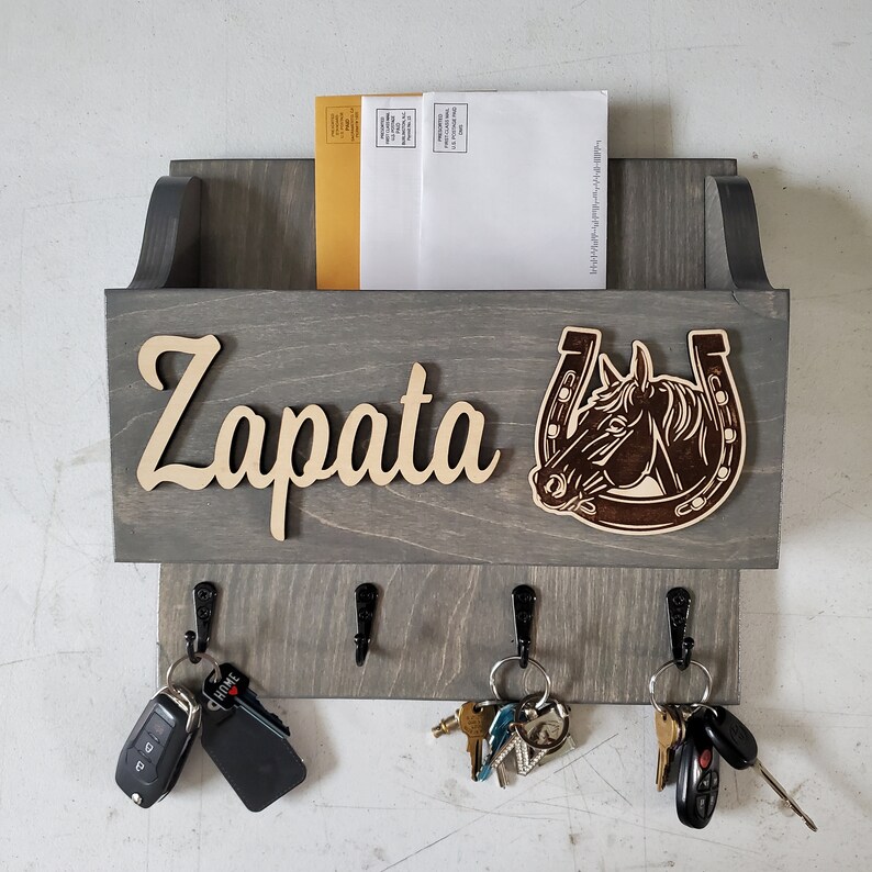 Key Holder Mailbox Indoor Mailbox Mailbox Key Holder Etsy