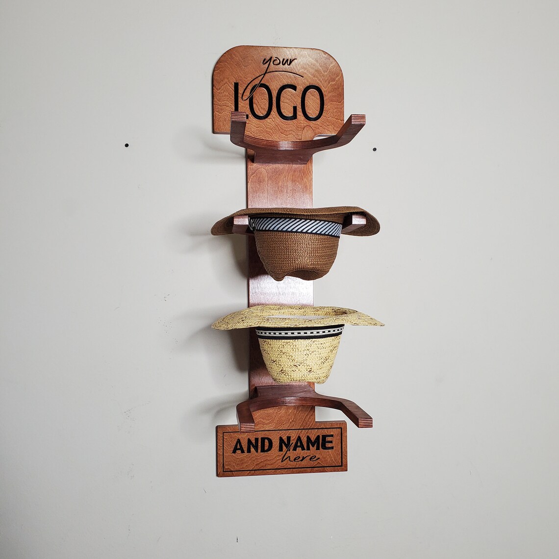 Hat Rack custom Hat Rack Personalize Hat Rack Cowboys Hat Etsy