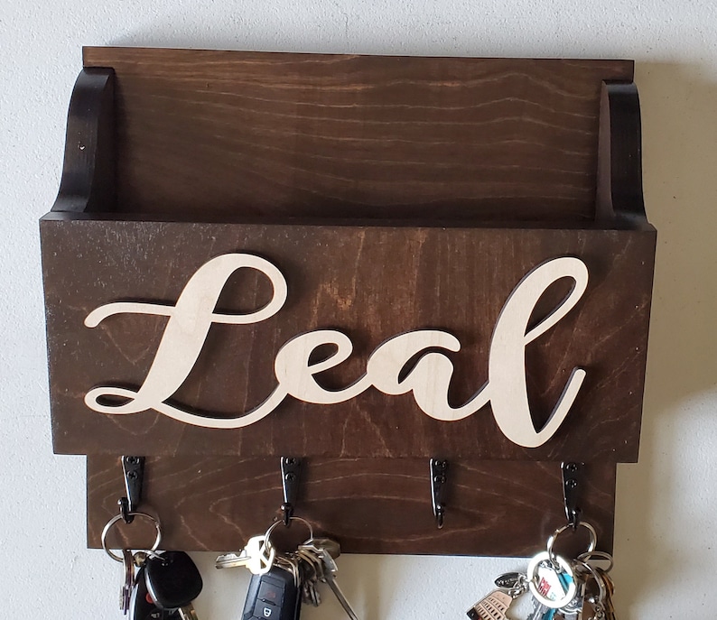 Key Holder Mailbox Indoor Mailbox Mailbox Key Holder Etsy