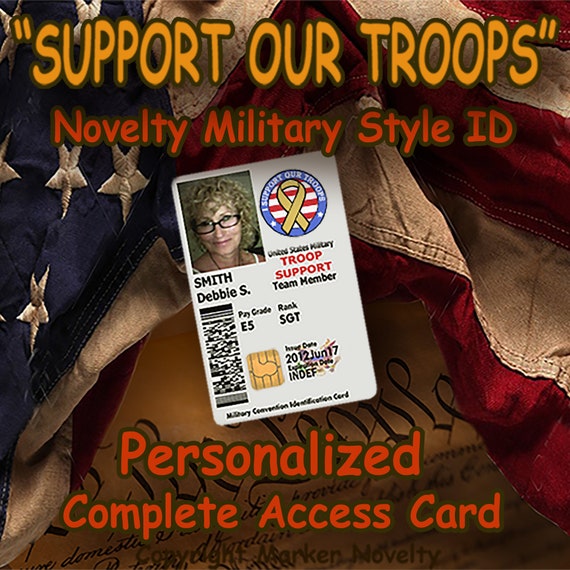 ***VERY RARE*** Movie Prop /"Paranormal Investigator/" Military STYLE ID C.A.C.