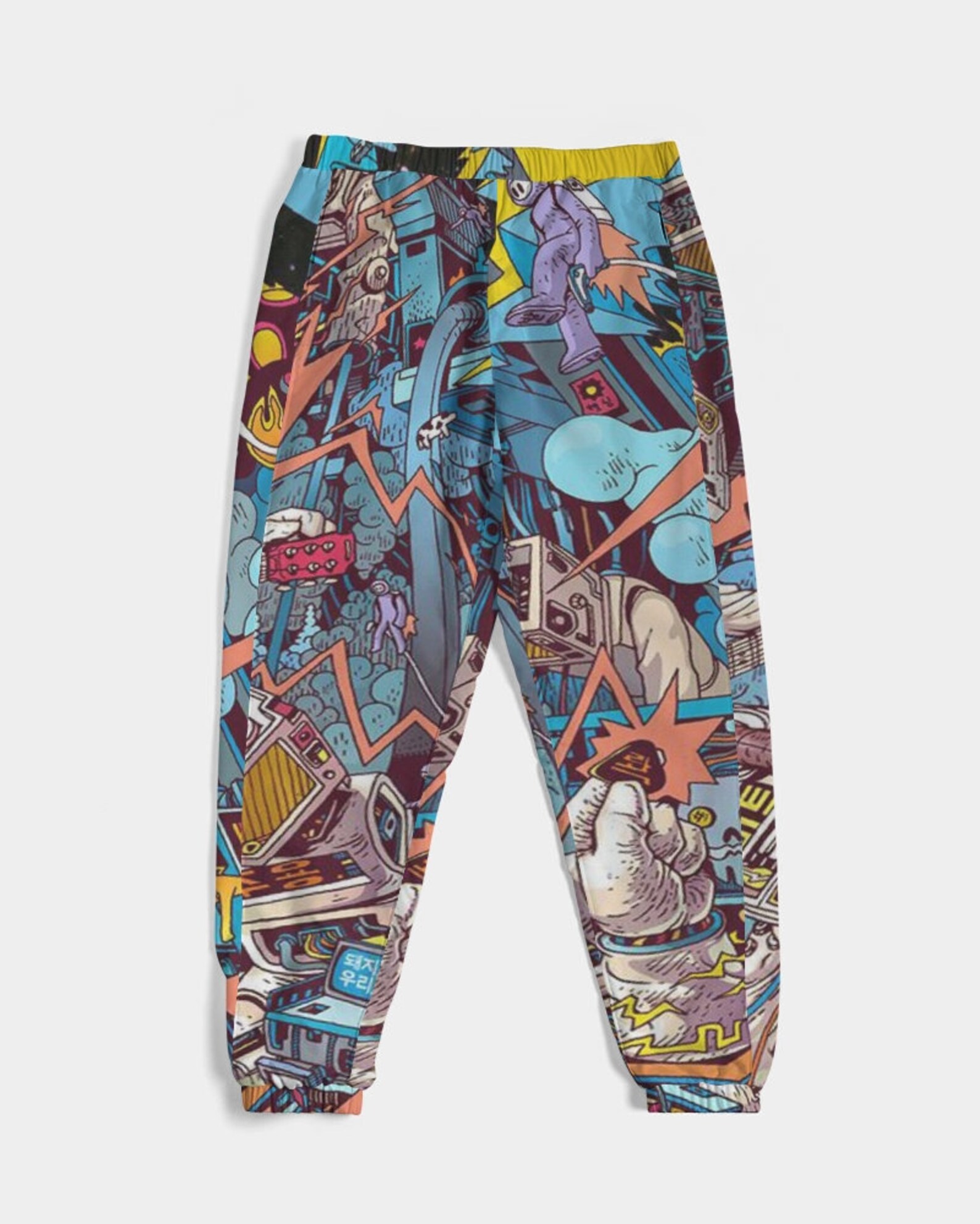 Crazy Animation Men Track Pants Men Activewear Men Joggers Etsy