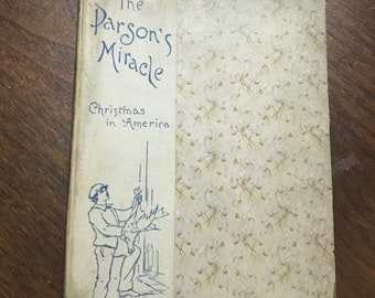 Jahrgang Weihnachtsbuch-Die Parsons Spiegel-Weihnachten in Amerika 1894