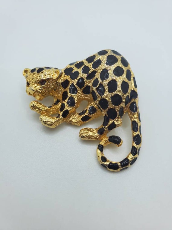 Park Lane Cheetah brooch #520 - image 1