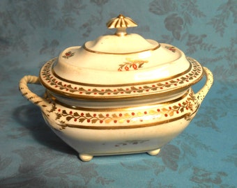 antique small lidded tureen