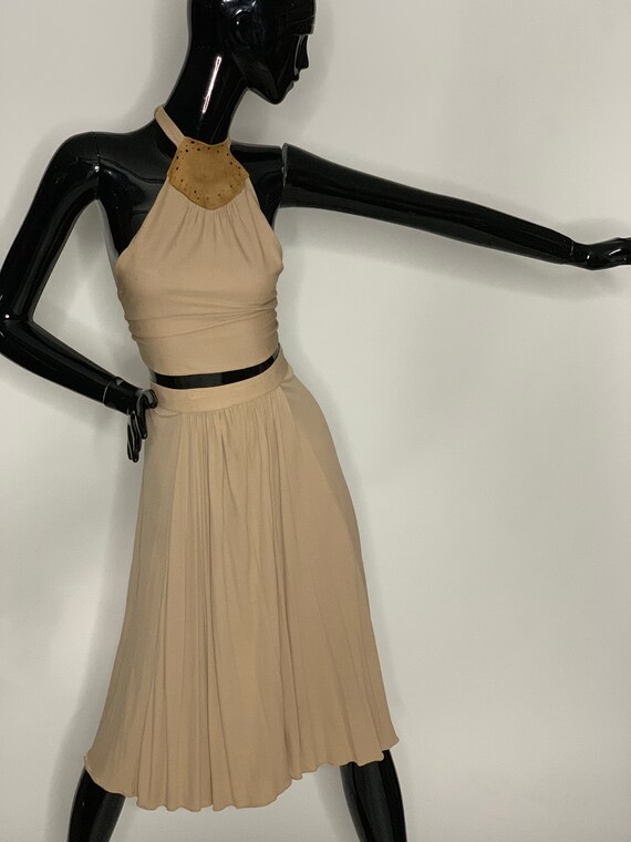 Rare 1970's 2 Piece Skirt Set