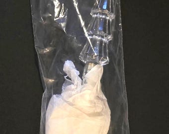 VintAGe NIB Towle Full Lead Crystal Pastry Server