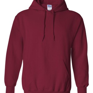 Gildan Heavy Blend Hoodie Classic Sweatshirt, Double-Lined Hood (Preshrunk 50/50 Cotton Polyester, S-5XL, Soft Touch) image 11