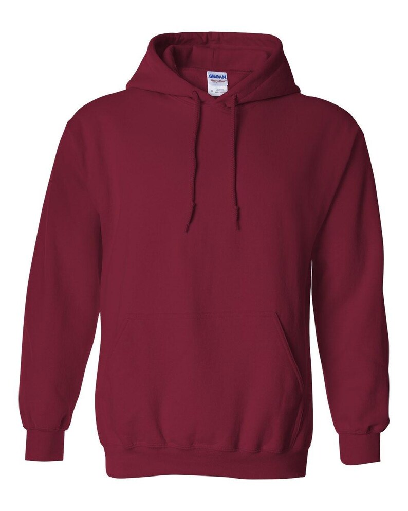 Gildan Heavy Blend Hoodie Classic Sweatshirt, Double-Lined Hood (Preshrunk 50/50 Cotton Polyester, S-5XL, Soft Touch) image 11