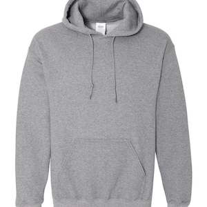 Gildan Heavy Blend Hoodie Classic Sweatshirt, Double-Lined Hood (Preshrunk 50/50 Cotton Polyester, S-5XL, Soft Touch) image 17