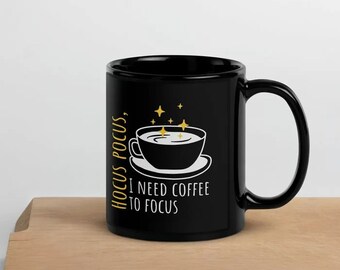Custom Mug Personalized Ceramic Coffee Cup: Glossy Finish, Durable Handle | Microwave Safe, Dishwasher Safe | 11oz or 15oz