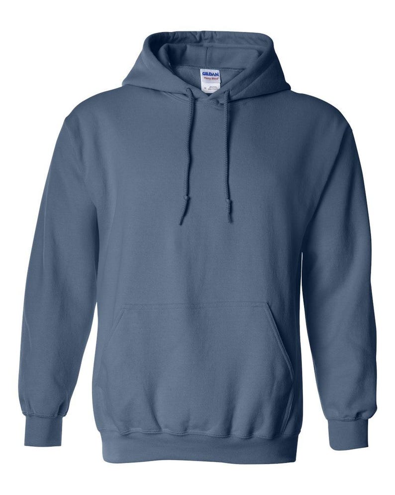 Gildan Heavy Blend Hoodie Classic Sweatshirt, Double-Lined Hood (Preshrunk 50/50 Cotton Polyester, S-5XL, Soft Touch) image 19